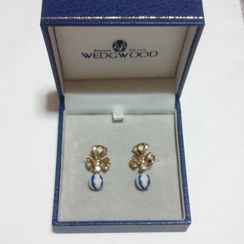 Unused wedgwood earrings - wedgwood,