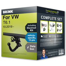 Towbar detachable for VW T6.1