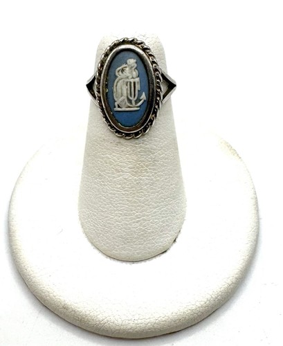 Sterling silver wedgwood cameo - sterling,