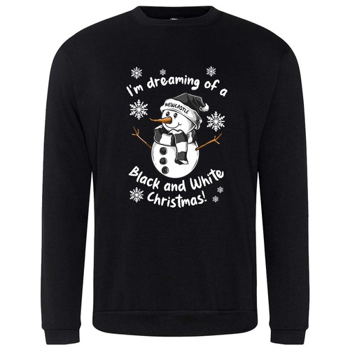 Newcastle snowman sweatshirt - newcastle,