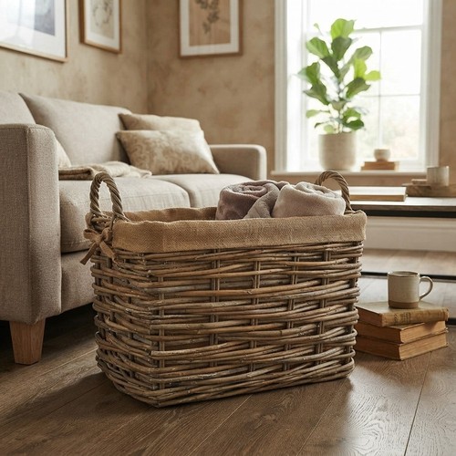Elegant medium rattan log - elegant,