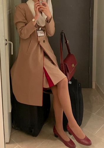 Emirates cabin crew - cabin, uniform