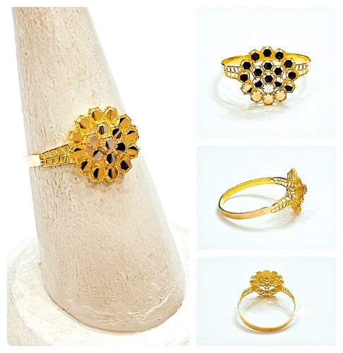 22k beautiful lady - lady, ring