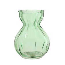 Textured Shell Green Glass