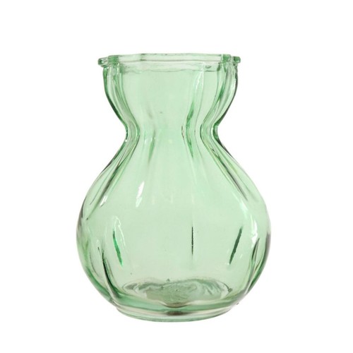 Textured shell green glass - textured,
