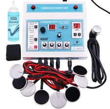 Ultrasound Therapy Machine With 4 Channel TN Combination Unit Machine