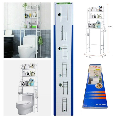 New tier over toilet storage - new,