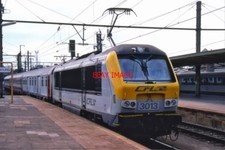 PHOTO  LUXEMBOURG RAILWAYS 3600 CLASS CENTRE CAB BO-BO ELECTRICS  2004
