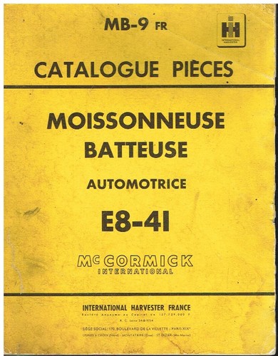 International harvester model - international,