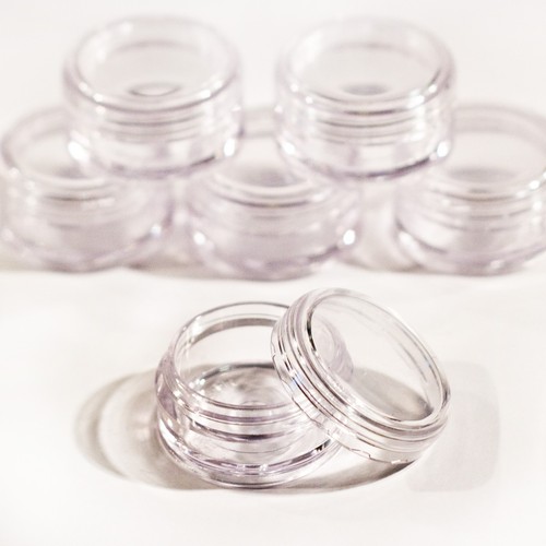 5ml screw top craft pots - 10,