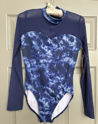 Mirella blue leotard - blue, long