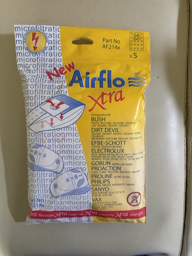 Vacuum cleaner airflo bags - cleaner,