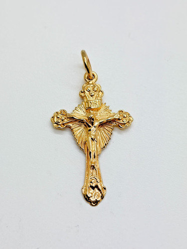9ct yellow solid gold fancy - 9ct,