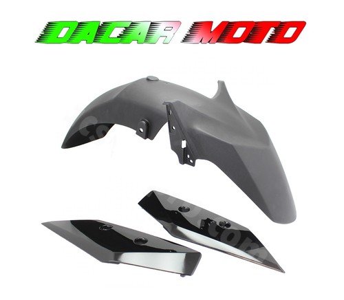 Front fender black pieces - fender,