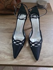 Lk Bennet Satin Ankle Strap