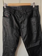 Diesel Black Coated Skinny Leg