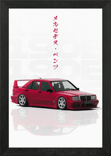 Red Mercedes 190E EVO II