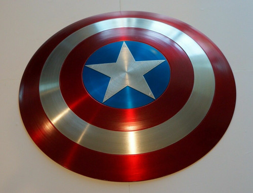 Captain america shield metal - america,