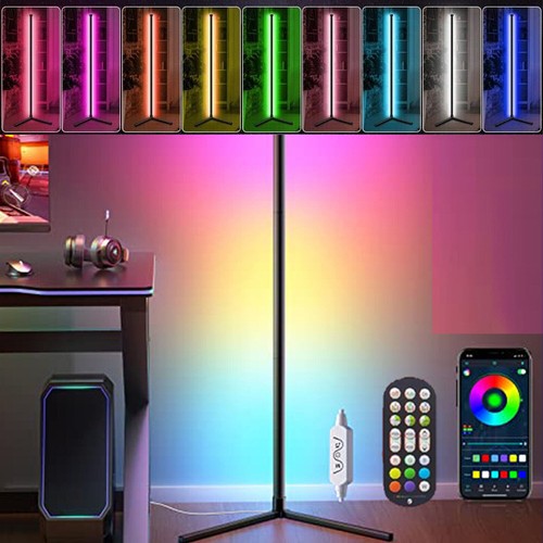 Floor rgb led lamp corner - floor,