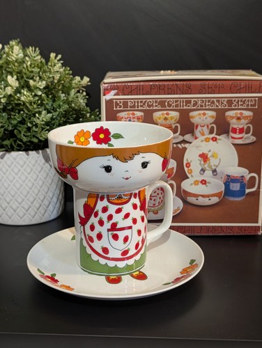 Vintage childrens tea set - tea,