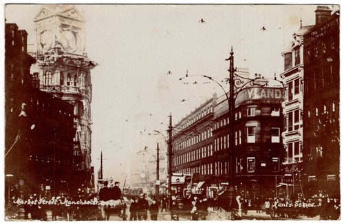 Manchester market street - market,