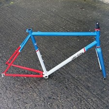 All City Mr Pink Columbus Steel Frame + Carbon Fork  + Chris King Headset - 55cm