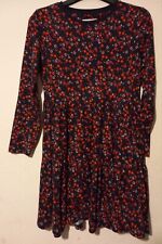 Debenhams Multicoloured Girls Age 7-8 Cotton Long Sleeve Dress
