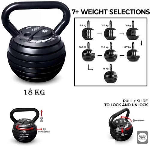 Adjustable kettlebell weight - adjustable,
