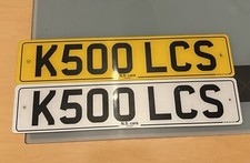 Private Number Plate K500 LCS – On Retention – DVLA Transfer Ready – Ideal Gift