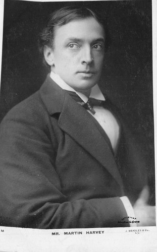 Postcard edwardian actor - -,