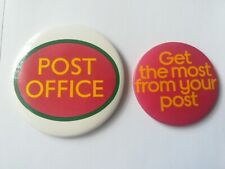 1980s / 90s Post Office Badges.