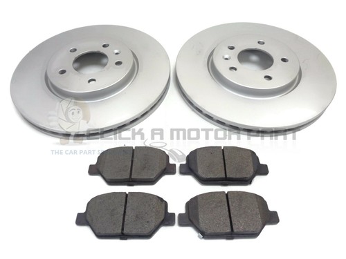 Front brake discs and pads - brake,