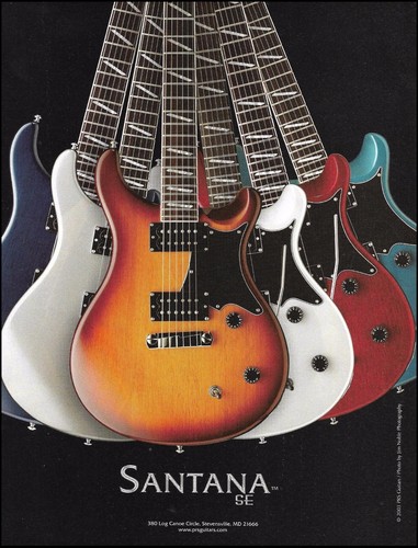 Prs santana series model - se,