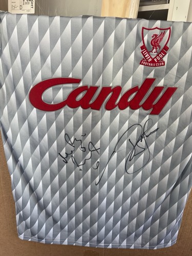 Liverpool signed candy shirt - liverpool,