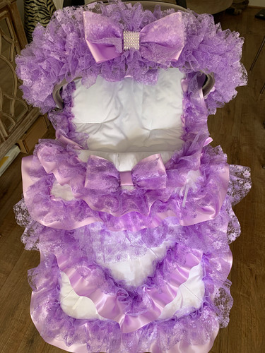 Romany pram pushchair - romany, lilac