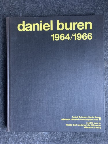 Daniel buren catalogue - daniel, buren.