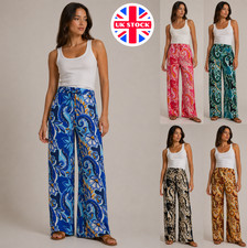 Trousers palazzo wide leg - trousers,
