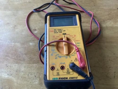 Multimeter iso tech idm91e - multimeter,
