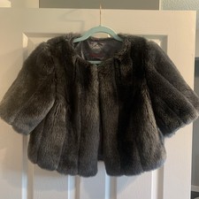 Monsoon Shrug Bolero Faux Fur