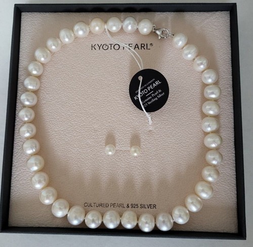 Kyoto pearl necklace earring - &,
