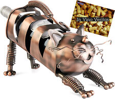 Single Wine Bottle Holder Cat