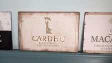 Cardhu Whisky Metal Sign