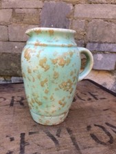 Lovely Green and Gold Mottled Kensington Wear Jug KPB