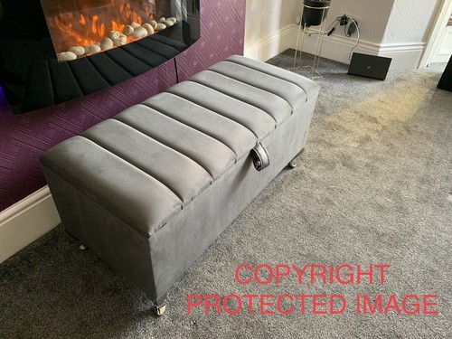 Ottoman storage box panel - box,