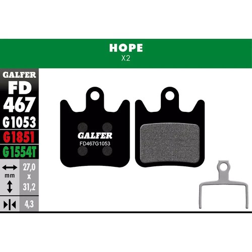 Galfer disc brake pads for - galfer,