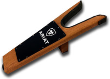 Small Stained Wood Boot Jack