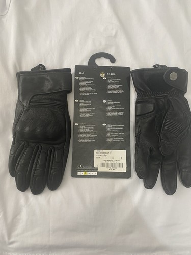 Motorcycle held bolt gloves - motorcycle,