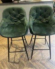 Barstool Backrest Tall Chair Kitchen Island Pub Counter Breakfast Bar High Stool