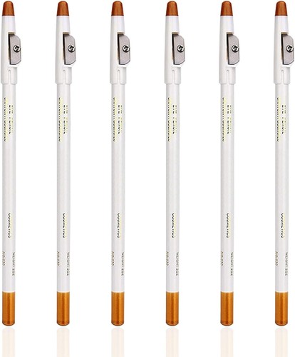 Barber pencil 6pcs - barber, white