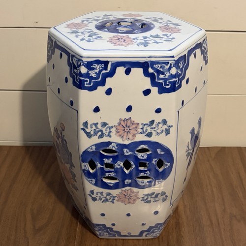 Chinese porcelain garden seat - porcelain,